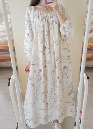 Нежное легесенье летнее платье миди от h&m5 фото