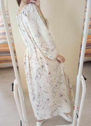Нежное легесенье летнее платье миди от h&m7 фото