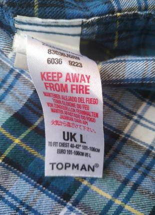 Мужская рубашка topman l размер5 фото