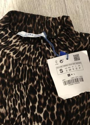 Футболка леопардова топ zara2 фото