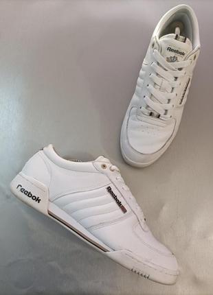 Кроссовки reebok classic leather white4 фото