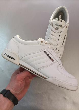 Кроссовки reebok classic leather white1 фото