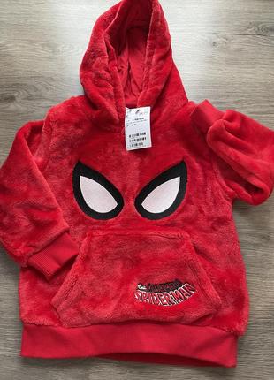 Детская худи, кофта spiderman h&amp;m