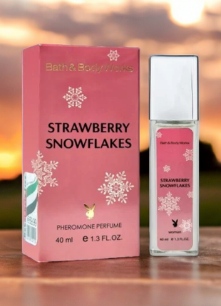 Bath &amp; body works strawberry snowflakes pheromone parfum женский 40 мл1 фото