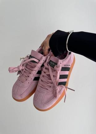 Кроссовки adidas spezial handball pink2 фото