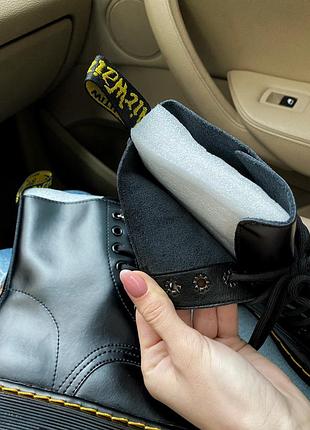 Ботинки dr. martens classic black черевики7 фото