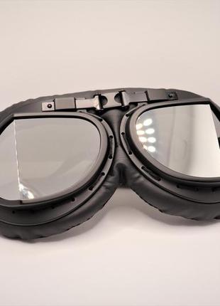 Ретро окуляри ksandersmoto gl-13 (дзеркальні лінзи)2 фото