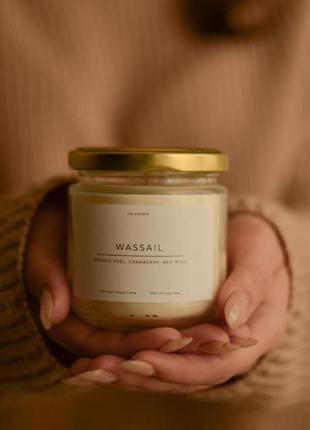 Соєва свічка "wassail" | "пряний глінтвейн"