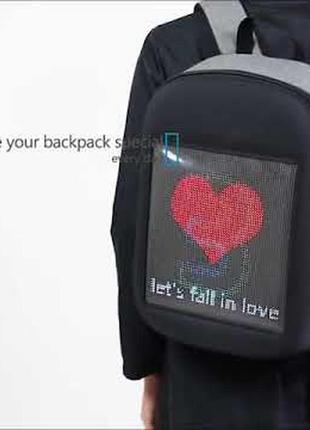 Стильний рюкзак з led-екраном.4 фото