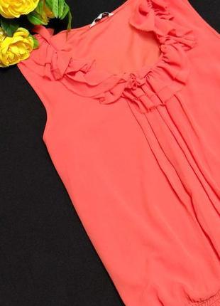 Красивая яркая блуза топ new look румыния батал этикетка1 фото