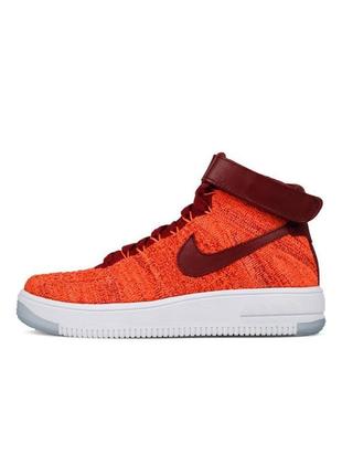 Nike air force 1 ultra flyknit red