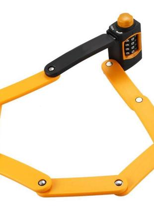 Замок для велосипеда tonyon ty3876 складаний