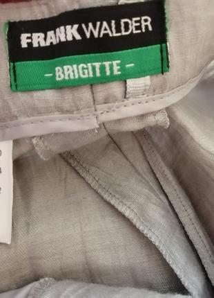 Шикарні невагомі лляні штани бренда frank walder.4 фото