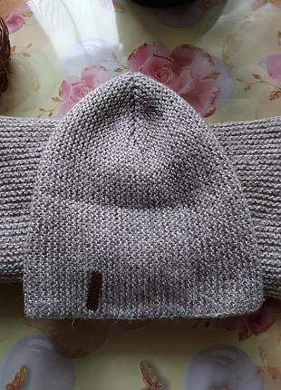 Теплая шапка и снуд.