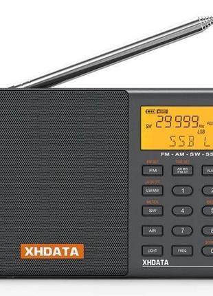 Цифровий всеволновый радіоприймач xhdata d-808 dsp