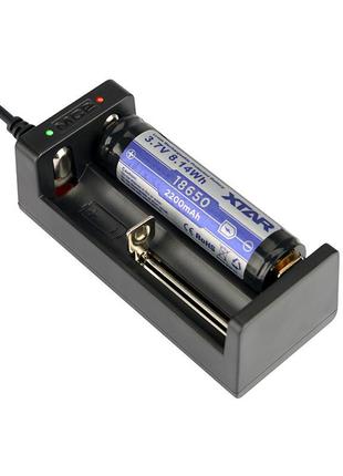 Універсальний зарядний пристрій xtar mc2 2 каналу li-ion usb/2...