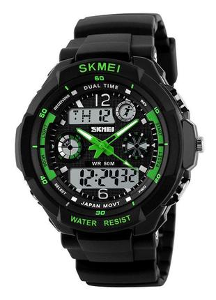 Спортивні годинник skmei 0931 s-shock green