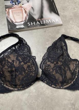 Intimissimi шикарный черный кружевной бюст как новый1 фото