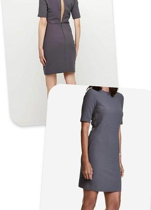 Брендовое стильное платье h&m этикетка