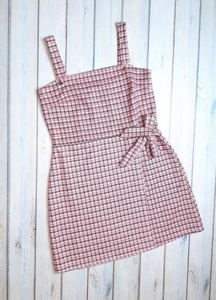 🤩1+1=3 стильне рожеве коротке плаття сукня барбі quiz, розмір 44 - 46