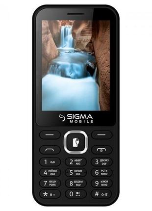 Мобільний телефон sigma x-style 31 power black