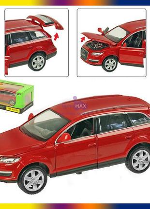 Дитяча металева машинка audi q7 68249a з відкриваються дверима...