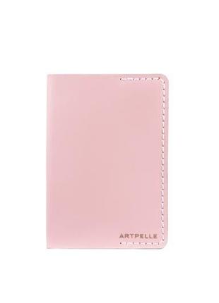 Обложка для паспорта art pelle розовая (kaiser)1 фото