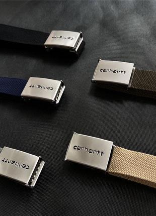 Ремінь carhartt clip chrome belt🚀3 фото