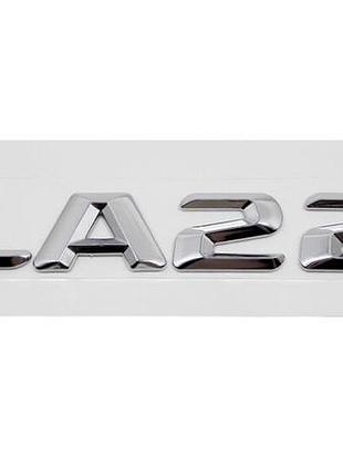 Хромована емблема шильдик напис cla 220 мерседес mercedes