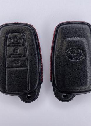 Шкіряний чохол для ключа toyota yaris,auris,highlander, land
c...