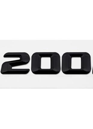 Матова емблема шильдик напис c200l мерседес mercedes
