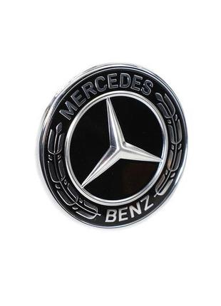 Эмблема решётки радиатора mercedes c, e, s class w205 w213 w222
