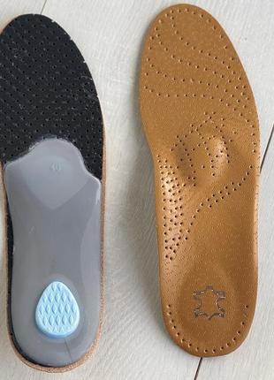 Ортопедичні устілки для взуття / амортизуючі гольові вставки2 фото