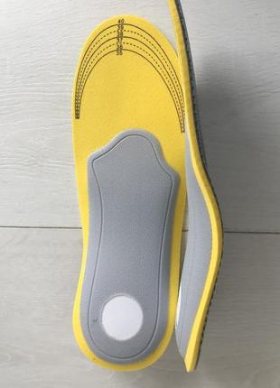 Ортопедичні устілки для взуття розмір 35-40(25,5см) із пластик...2 фото