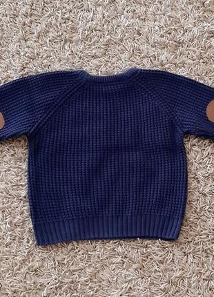 Стильний в'їхав язаний светр, джемпер next 104 розміру.7 фото