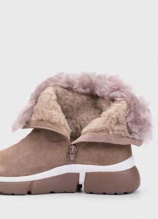 Зимові черевики braska натуральне хутро3 фото