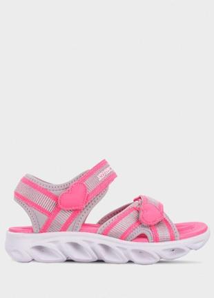 Босоніжки skechers slights з мигалками, р.28,5,32,33,5,35