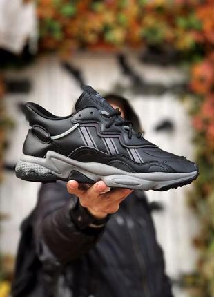 Adidas ozweego core black1 фото