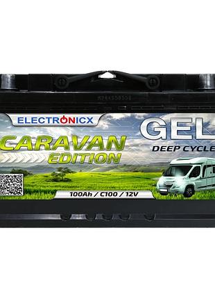 Акумулятор гелевий electronicx caravan edition 100 ah 12v