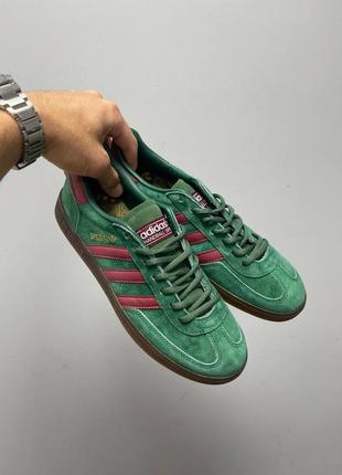 Кросівки adidas handball spezial 'collegiate green burgundy'