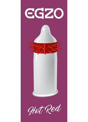 Презервативи egzo hot red 2