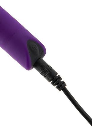 Перезарядна вібропуля powerful bullet purple 4