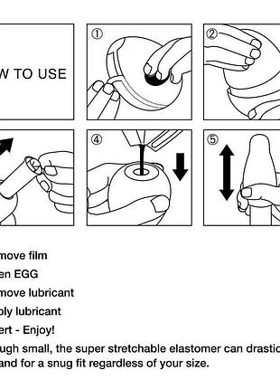 Мастурбатор яйце tenga egg ring 2