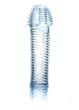Рельєфна насадка penis sleeve 2