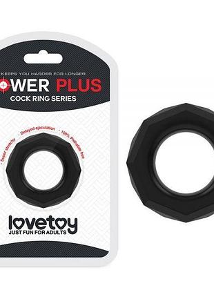 Эрекционное кольцо power plus cockring, black 6