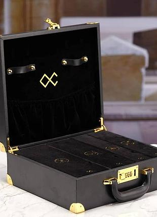Валіза бдсм маленька чорна lockink 4