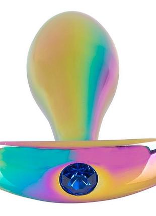 Набор пробок anos metal butt plug set rainb 5
