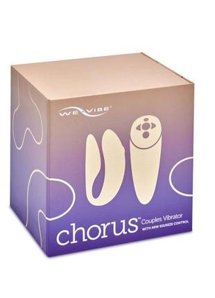 Вібромасажер для пар we-vibe chorus, purple
