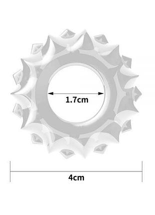 Эрекционное кольцо power plus cockring, clear 5