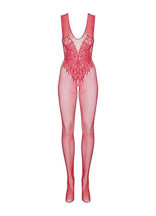 Комбинезон obsessive n112 red s/m/l one size 6